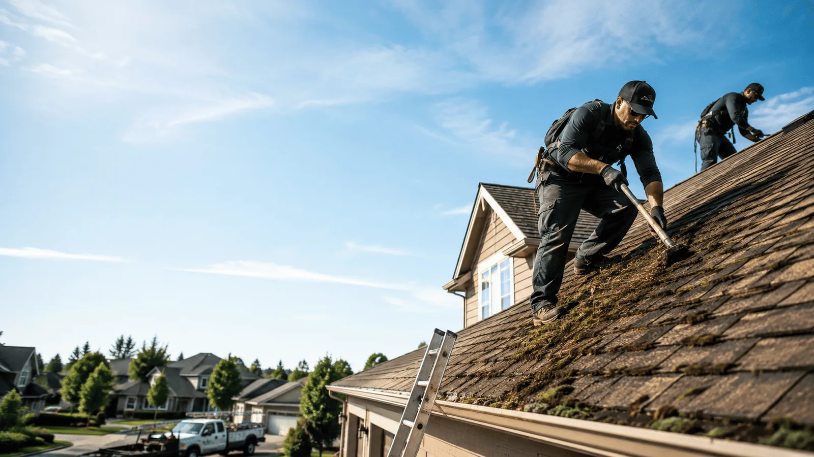 Roof Moss Removal in Meeker, OK near me